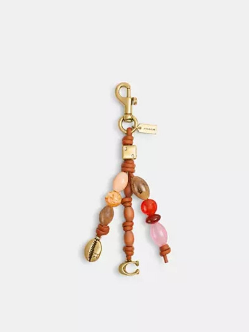COACH™ Beaded Cluster Bag Charm